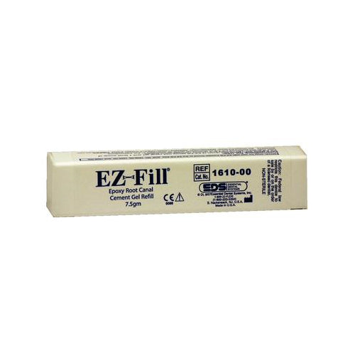 Essential Dental Systems 1610-00 EZ-Fill Epoxy Root Canal Cement Gel 7.5 Gm Essential Dental Systems 1610-00 EZ-Fill Epoxy Root Canal Cement Gel 7.5 Gm